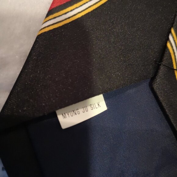 Vintage Amals Mickey Mouse Men's  Silk Necktie - Picture 4 of 5